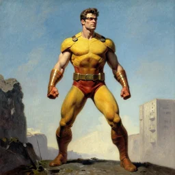Cyclops (Scott Summers)  from the X-Men by William Adolphe Bouguereau