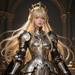 magical and mystical, illustrious makinami, alchemy imperial princess knight gothic girl, octane render, rembrandt, cgsociety, artstation trending, highly detailded