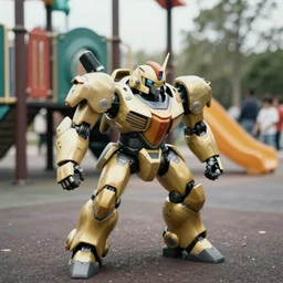 home video footage, a happy armored core playing in the playground, 1 9 9 0