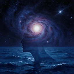 loneliness, a mind forever voyaging, fantasy, sea, cosmos, eternity, anato finnstark