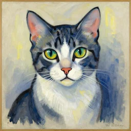 portrait robert cat delaunay beautiful