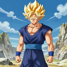 François hollande is a super saiyan, by james gurney