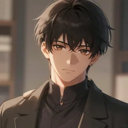 detailed beautiful male character art, concept art, depth of field, on amino, by sakimichan patreon, wlop, weibo, bcy. net, bcy high quality art on artstation.