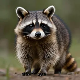 raccoon, hyperdetail, digital illustration, hyperrealism