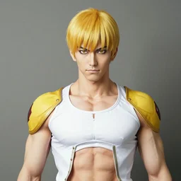 portrait photo still of real life saitama, 8 k, 8 5 mm f 1. 8