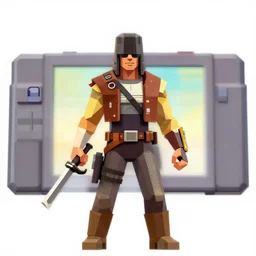 mad max fury road, nintendo 6 4 screenshot, low poly, aliased