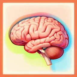 brain neuroplasticity by disney concept artists, blunt borders, rule of thirds, vibrant colors, multiple!!!