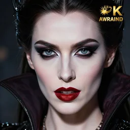 beautiful!! vampire queen face shot portrait highly detailed 8 k hdr smooth sharp focus high resolution award - winning photo