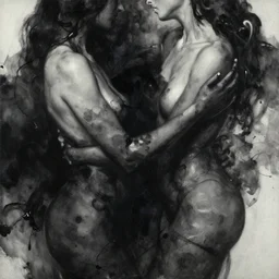 highly detailed beautiful oil painting of bodies, ink splash, sharp focus, dramatic, dynamic lighting, elegant, harmony, dark, masterpiece, by jenny saville, by lucian freud, by riccardo federici, by james jean, by craig mullins, by jeremy mann, by makoto shinkai, by krenz cushart, by greg rutkowski, by huang guangjian, by gil elvgren, illustration, ink draw, pen