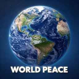 world peace!, realistic, 8 k, extremely detailed, cgi, trending on artstation, hyper - realistic render, 4 k hd wallpaper, premium prints available, octane render, award winning, by greg rutkowski