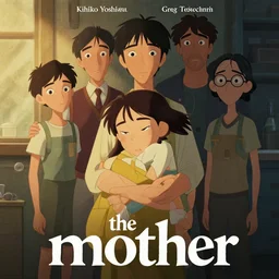 poster for a film animation called the mother, 8 k, hd, dustin nguyen, akihiko yoshida, greg tocchini, greg rutkowski, cliff chiang