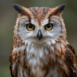 a very realistic detailed 🦉 - n 4