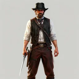 Gérard Depardieu in red dead redemption 2 covert art