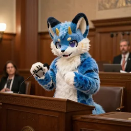furries giving a speech in congress