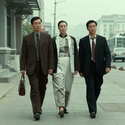 shin sang - ok walking in 1 9 6 0 s pyongyang, film noir thriller in the style of orson welles and andrei tarkovski