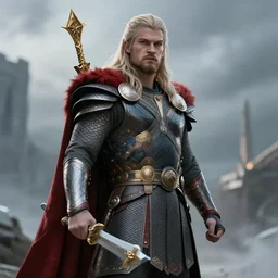 king of gods odin, cg original, by wlop
