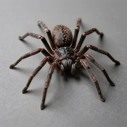 a spider with mouse hands