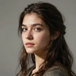 head and shoulders portrait of a female high fantasy dnd by wlop