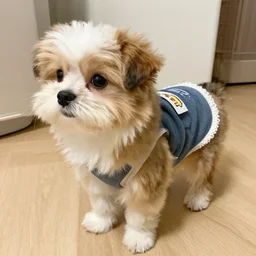 a cat dressed as a dog