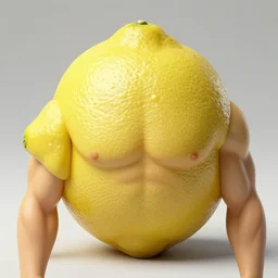 A muscular lemon by Oasis,