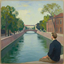 a man, a plan, a canal, panama! grant wood, pj crook, edward hopper, oil on canvas