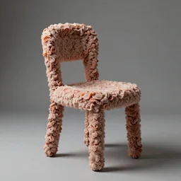 A chair made of flesh