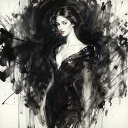 highly detailed beautiful oil painting of woman, ink splash, sharp focus, dramatic, dynamic lighting, elegant, harmony, dark, masterpiece, by jenny saville, by lucian freud, by riccardo federici, by james jean, by craig mullins, by jeremy mann, by makoto shinkai, by krenz cushart, by greg rutkowski, by huang guangjian, by gil elvgren, illustration, ink draw, pen