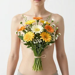 flowers human body