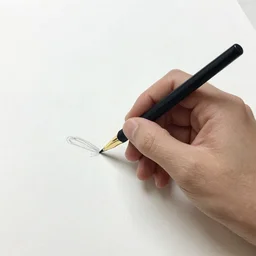 the stable diffusion model hand drawn
