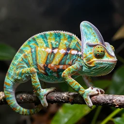 half chameleon , half frog