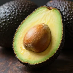 a cinematic photograph of a perfect avocado without the stone, ultra realistic, 4 k