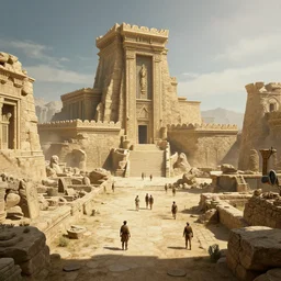Archeologists discovered the lost city of Atlantis, hyperdetailed and photorealistic image, trending on Artstation, cinematic and atmospheric