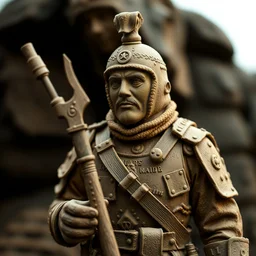 a clay soldier