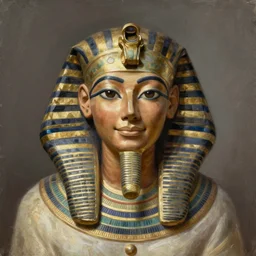 ideal portrait of a  Anck Su Namun, Mummy 1999 movie, delicate, looking at camera, slightly smiling, realistic face, stylish, elegant, grimdark fantasy, egypt, extremely detailed painting inspired by Gerald Brom and Simon Stalenhag, studio lighting