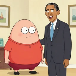 Eric Cartman meets Obama