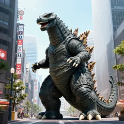 kaiju in Tokyo