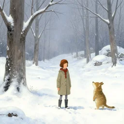 winter by greg rutkowski and james gurney.