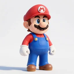 mario as air force commander, hyper realistic,