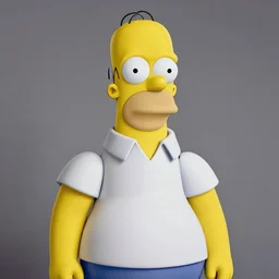 homer simpson as a real person, studio portrait, realistic, by greg rutkowsk