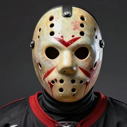 Jason friday the 13th, hockey mask, blood,intricate, cinematic lighting, highly detailed, digital painting, artstation, concept art, smooth, sharp focus, illustration, art by Artgerm and Greg Rutkowski, Cgsociety