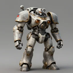 (((((2050s huge engine mecha robot mechwarrior battletech . muted colors.))))) by Jean-Baptiste Monge !!!!!!!!!!!!!!!!!!!!!!!!!!!