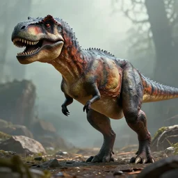 t - rex cat hybrid animal, sci - fi, cinematic, realistic