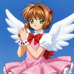 Sakura from Cardcaptor Sakura painting masterpiece by Kim Jung gi