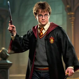 dwyjne johnson in harry potter, hyperdetailed photorealism by greg rutkowski, rich contrast of colors, 1 0 0 mega pixels, league of legends artwork