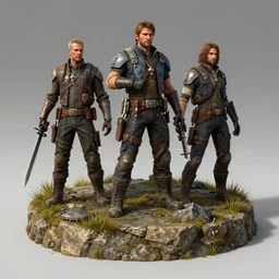 brotherhood of steel from fallout : new vegas game, matte painting,