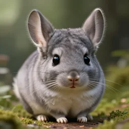 very beautiful portrait of an extremely cute and adorable chinchilla, smooth, perfect face, fantasy, character design by mark ryden and pixar and hayao miyazaki, sharp focus, concept art, intricate detail, cinematic lighting, hyperrealistic, 3 5 mm, diorama macro photography, 8 k, nature