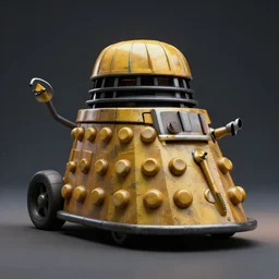 a car inspired by a dalek
