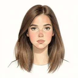 Julie Bell drawn by Julie Bell