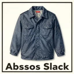 year 1 9 2 8 commercial poster for asbestos slacks. realistic drawing