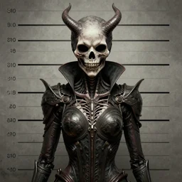 front shot of a cyberpunk dead demon mastermind character, intricate, elegant, highly detailed, centered, (((artstation, concept art, smooth, sharp focus, artgerm, Tomasz Alen Kopera, Peter Mohrbacher, donato giancola, Joseph Christian Leyendecker, WLOP, Boris Vallejo))), mugshot!!!!!, ugly!!!!!!, octane render, nvidia raytracing demo, grainy, muted